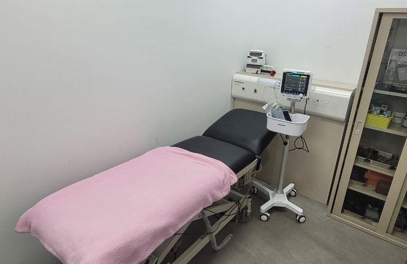Medical Support Centre consultation and examination room