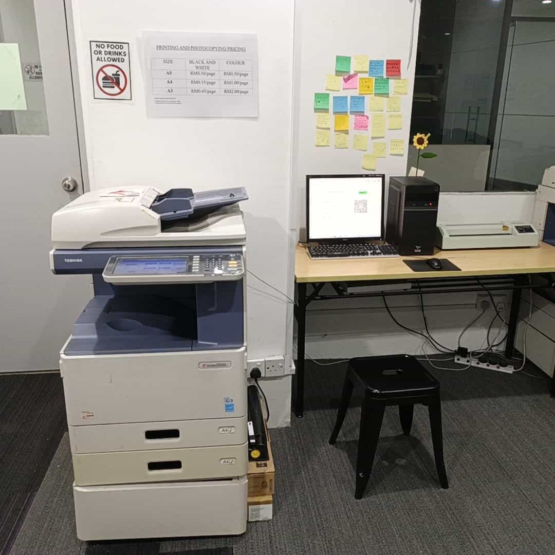 Campus printing and photocopying equipment